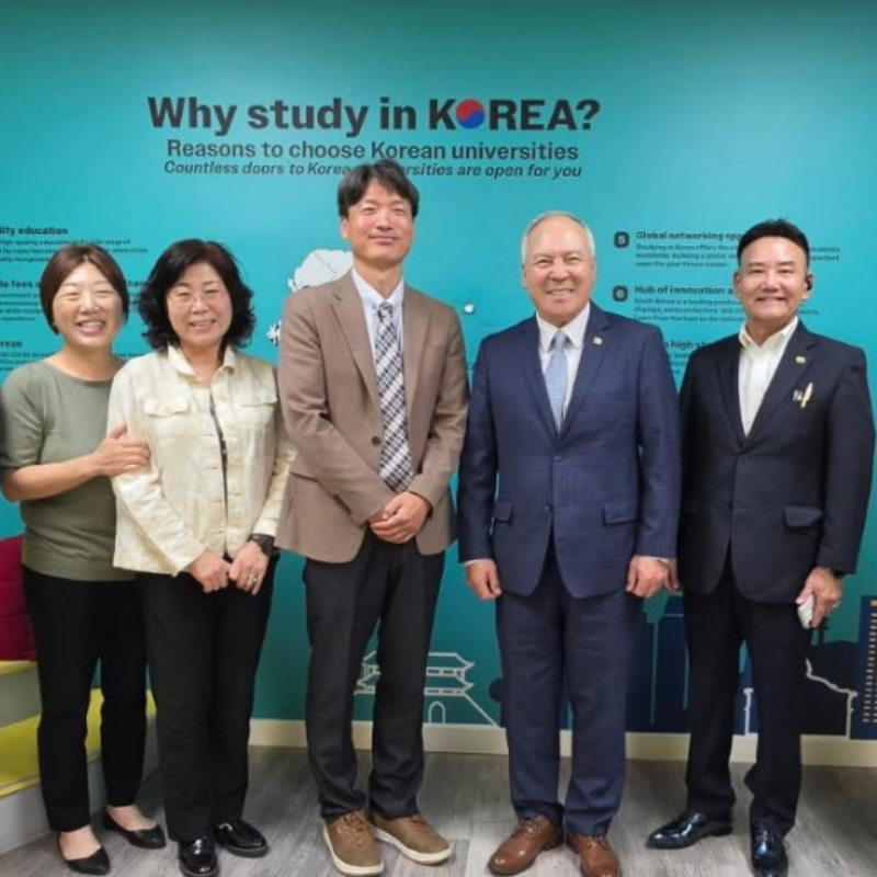 오렌지카운티 한인회장단 LA한국교육원 방문